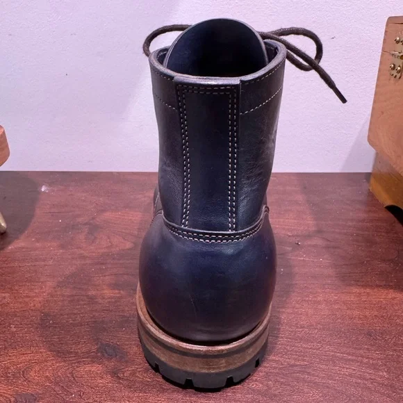 Truman Plain Toe 79 Last in Navy Horserump - Picture 5 of 15